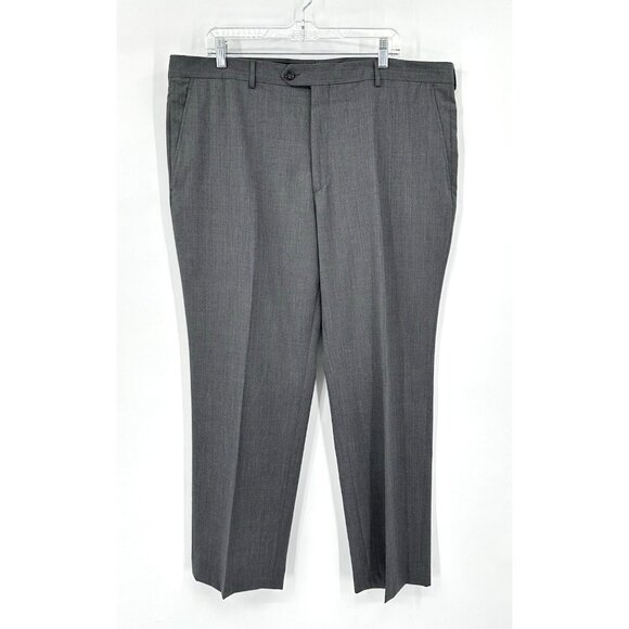 2 piece suit separates classic fit 100% wool straight leg gray 29L 46S - Picture 11 of 14